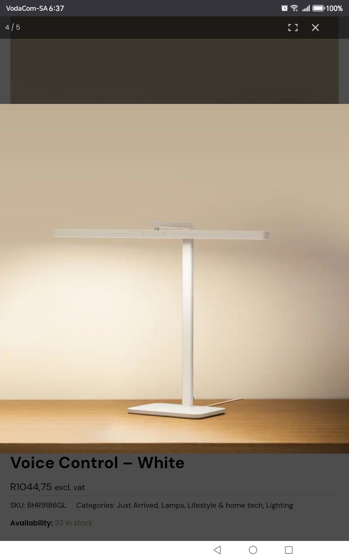 Xiaomi LED Desk Lamp with Smart Voice